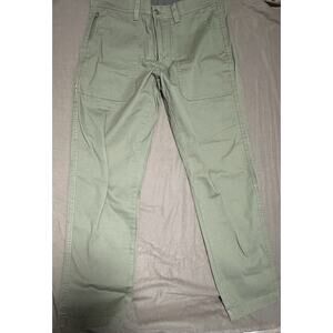 WP Weatherproof Men’s Flex Waist Trail Utility Pant Straight Green 32x30 Stretch